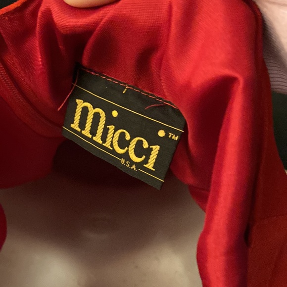 Micci Red Dress Size M/L - Picture 4 of 5